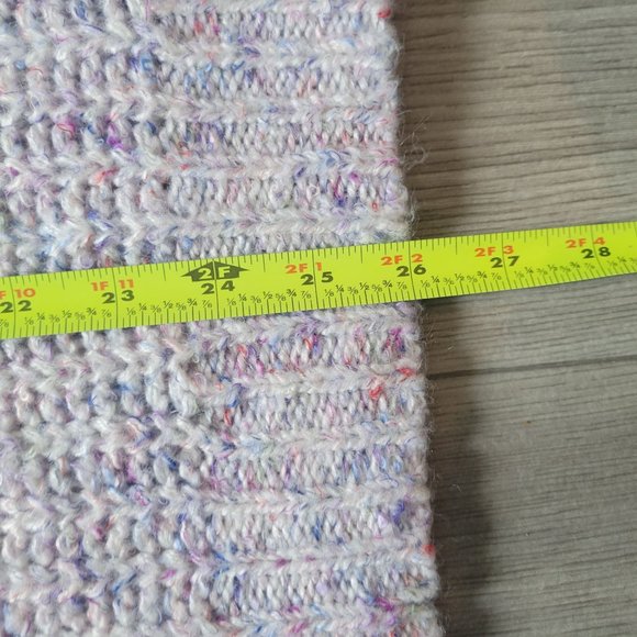 Torrid Womens Multicolor Speckled Knit V-Neck Sweater Size 1 - Picture 7 of 9